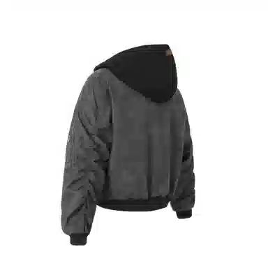 MRDONG PU Leather Flight Jacket