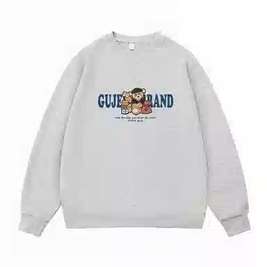 莫代尔 舒适亲肤潮流休闲时尚圆领长袖可外穿打底衣 男女同款