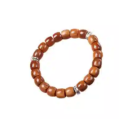 書卓 新中式文玩 国潮民风优雅气质高级感设计多圈叠戴跑环盘玩手持佛珠念珠#好运 库克 手串 男女同款情侣款