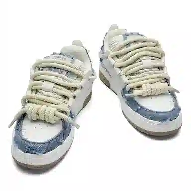 SK.TRIP Burgundy Low Sneakers