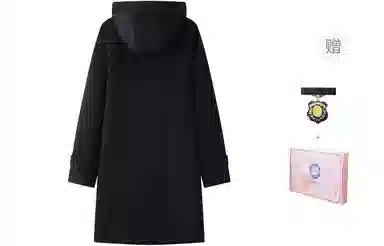 Dongjing Black Wool Coat