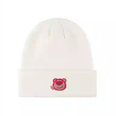 Disney Strawberry Bear Knit Hat Black