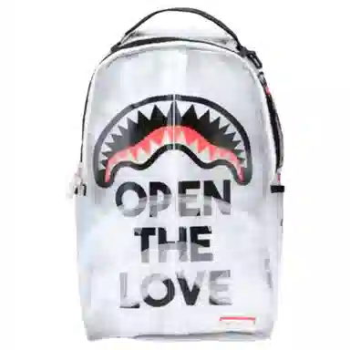 SPRAYGROUND Shark Mouth Transparent Backpack