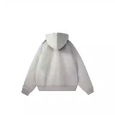 我是大卫 韩版重磅休闲百搭宽松纯色连帽卫衣 男女同款