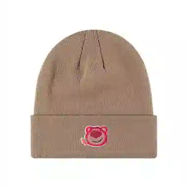 Disney Strawberry Bear Knit Hat Black