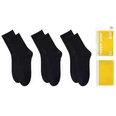 健将 防臭抑菌袜莫兰迪色系百搭休闲棉袜中筒袜 女款 礼袋组合装