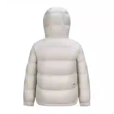 鸭鸭 加厚高蓬松舒适保暖短款面包羽绒服 男女同款 黑色