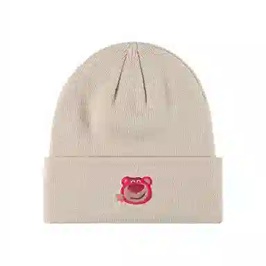 Disney Strawberry Bear Knit Hat Black