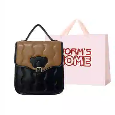 WORM'S HOME Retro Backpack