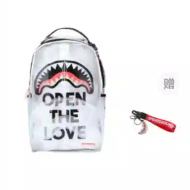 SPRAYGROUND Shark Mouth Transparent Backpack