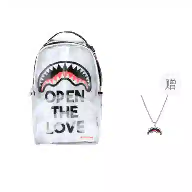 SPRAYGROUND Shark Mouth Transparent Backpack