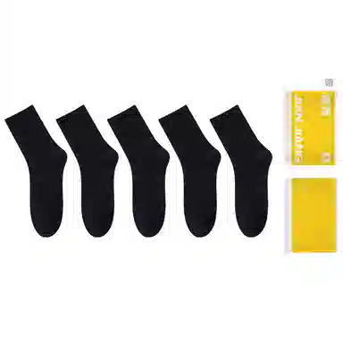 健将 防臭抑菌袜莫兰迪色系百搭休闲棉袜中筒袜 女款 礼袋组合装