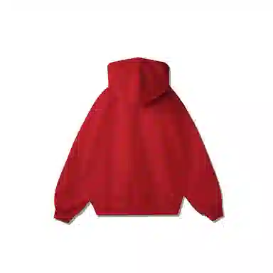 我是大卫 韩系套头连帽纯色上衣宽松小众设计感重磅卫衣 男女同款