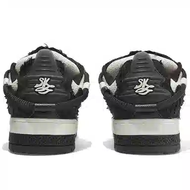 SK.TRIP Burgundy Low Sneakers