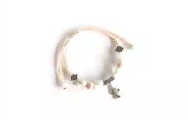 嘉福莱 精致国风小众 寓意满满五福临门 新中式百搭国潮 年年有余#好运 琉璃 手链 男女同款情侣款