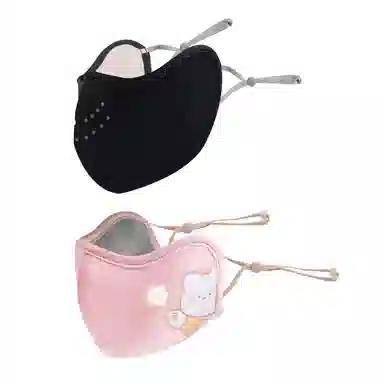 米度狗 秋冬防寒 澳绒 防晒面罩 儿童款