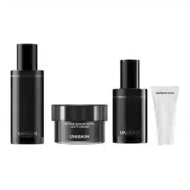 优时颜 黑引力精华乳护肤套装 舒缓紧致 四件套