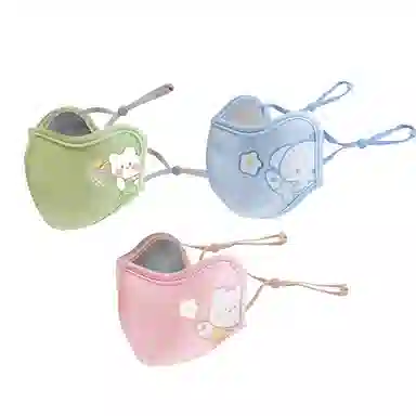 米度狗 秋冬防寒 澳绒 防晒面罩 儿童款