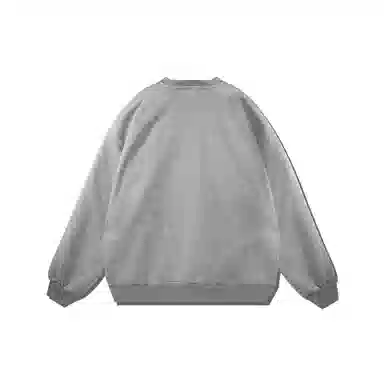 我是大卫 时尚潮流加绒圆领休闲套头宽松百搭长袖卫衣 男女同款