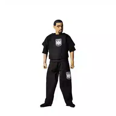 观潮行 潮流人偶收藏说唱摆件关节可动兵人手办玩具套装 侃爷 可动手办