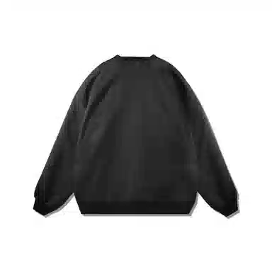 我是大卫 时尚潮流加绒圆领休闲套头宽松百搭长袖卫衣 男女同款