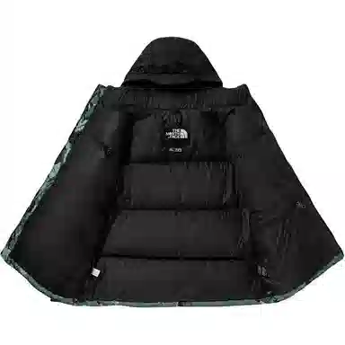 The North Face Retro Nuptse 1996 Green Camo