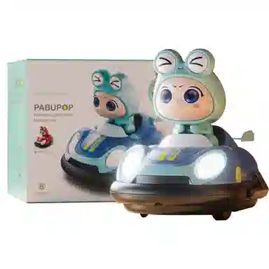 星域传奇 碰碰车 双人对战卡丁车 可充电  亲子互动游戏 遥控玩具