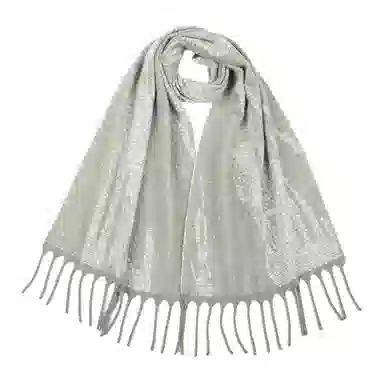 红豆 保暖加厚时尚百搭 羊毛 绒线围巾 女款