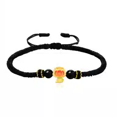 幸囍礼 福运铜钱蛇 幸运生肖蛇本命年转运 萌趣可爱财源广进小众手饰 玛瑙 手链 男女同款情侣款