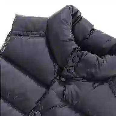 Moncler FW21 Quilted Down Vest Navy Blue Kids