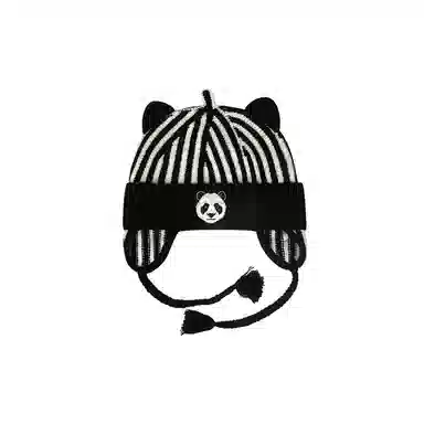 SWOFCARE Panda Embroidered Knit Beanie