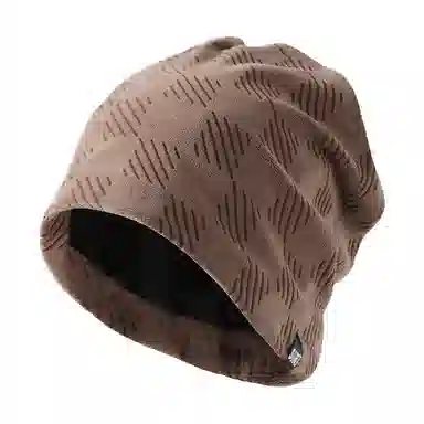 俞兆林 产后秋冬月子帽户外防风堆堆帽女百搭保暖护颈脖套大头围包头帽显脸小 腈纶 帽子 女款