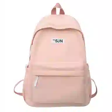 垣途者 小清新简约百搭书包女学生 尼龙 双肩包 常规 女款 多色