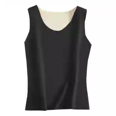 二三二三 纯色无痕自发热打底内搭保暖上装 女款