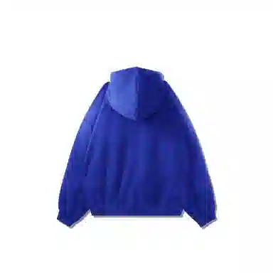 我是大卫 韩版高级感松紧收腰连帽休闲运动外套卫衣 男女同款