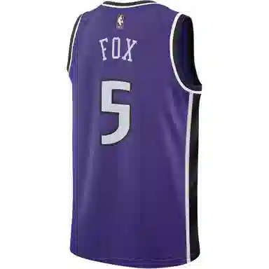Nike x NBA Dri-FitSacramento Kings De'Aaron Fox Hardwood Classics logo