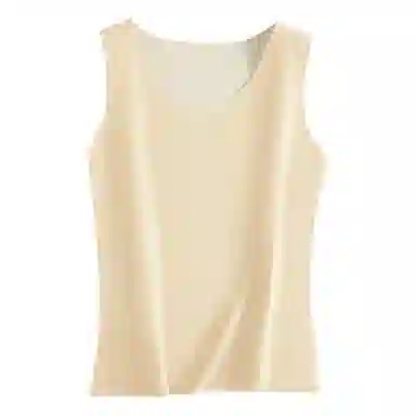 二三二三 纯色无痕自发热打底内搭保暖上装 女款