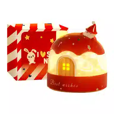 益米 圣诞小夜灯投影星空灯 半睡灯氛围感 可爱创意多主题可换 玩具 送男女生朋友