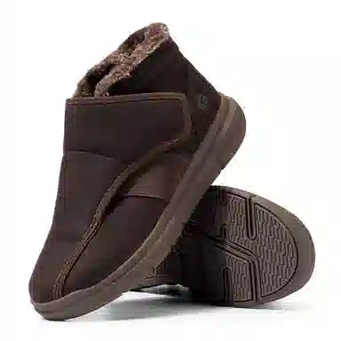 飞特威尔 耐磨保暖防滑 经典舒适 百搭休闲 加绒 短筒 雪地靴 男女同款