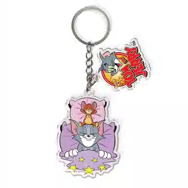 Tom and Jerry Acrylic Keychain