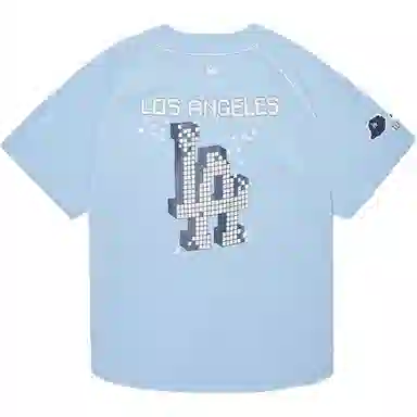 MLB Los Angeles Dodgers Logo T-Shirt Blue