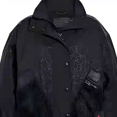 COACH Nylon Windbreaker Black