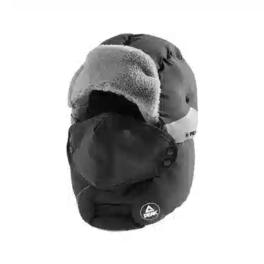 匹克 秋冬必备 保暖防寒面罩加绒加厚 防风 短毛绒 雷锋帽 男女同款情侣款