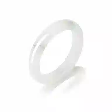 【玉手镯送人】 吉瑶 青山黛翠玉 贵妃平安镯 天然飘花 雪翠 新中式经典国风 汉服旗袍玉镯女生 清冷优雅 高级感  天山翠 手镯 女款