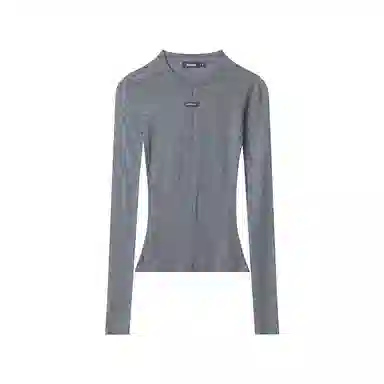 水中花 纯色修身套头打底针织衫 女款