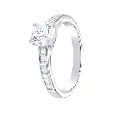 Swarovski Attract Round Ring