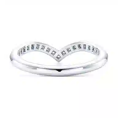 Tiffany & Co. V Shape Diamond Ring