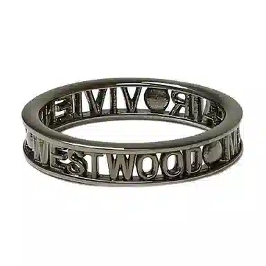Vivienne Westwood Westminster Gunmetal Ring