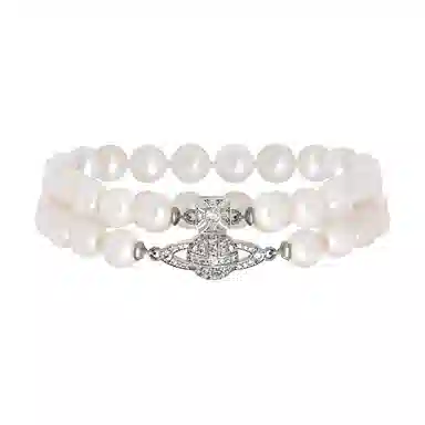 Vivienne Westwood Graziella Pearl Bracelet