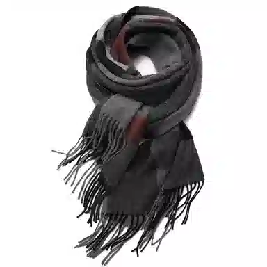 红豆 保暖百搭格纹时尚简约经典英伦格子 羊毛 绒线围巾 女款